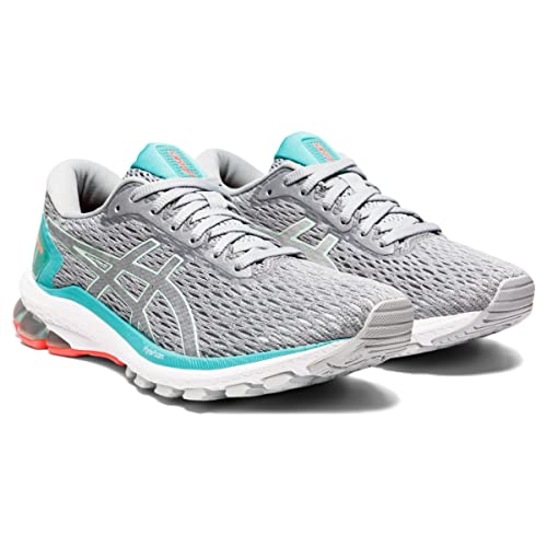 ASICS GT - 1000 9 - Women's Piedmont Grey/Bio Mint Shoe Deals Outlet