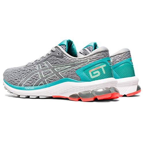 ASICS GT - 1000 9 - Women's Piedmont Grey/Bio Mint Shoe Deals Outlet