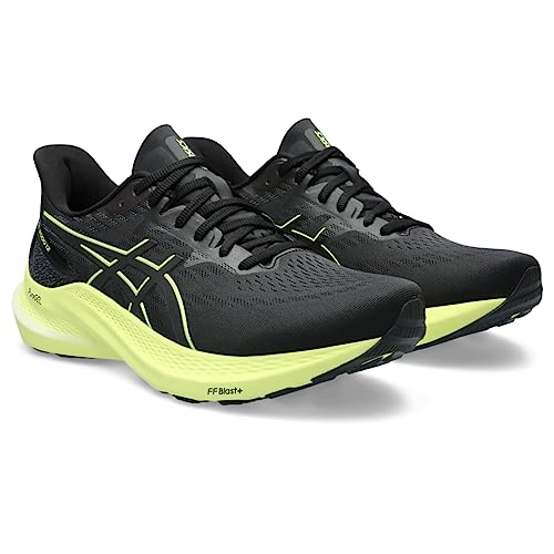 ASICS GT - 2000 12 - Men's Black/Glow Yellow Shoe Deals Outlet