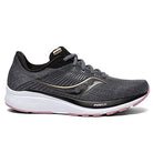 Saucony Guide 14 Running Shoe - Women's Charcoal/Rose Shoe Deals Outlet