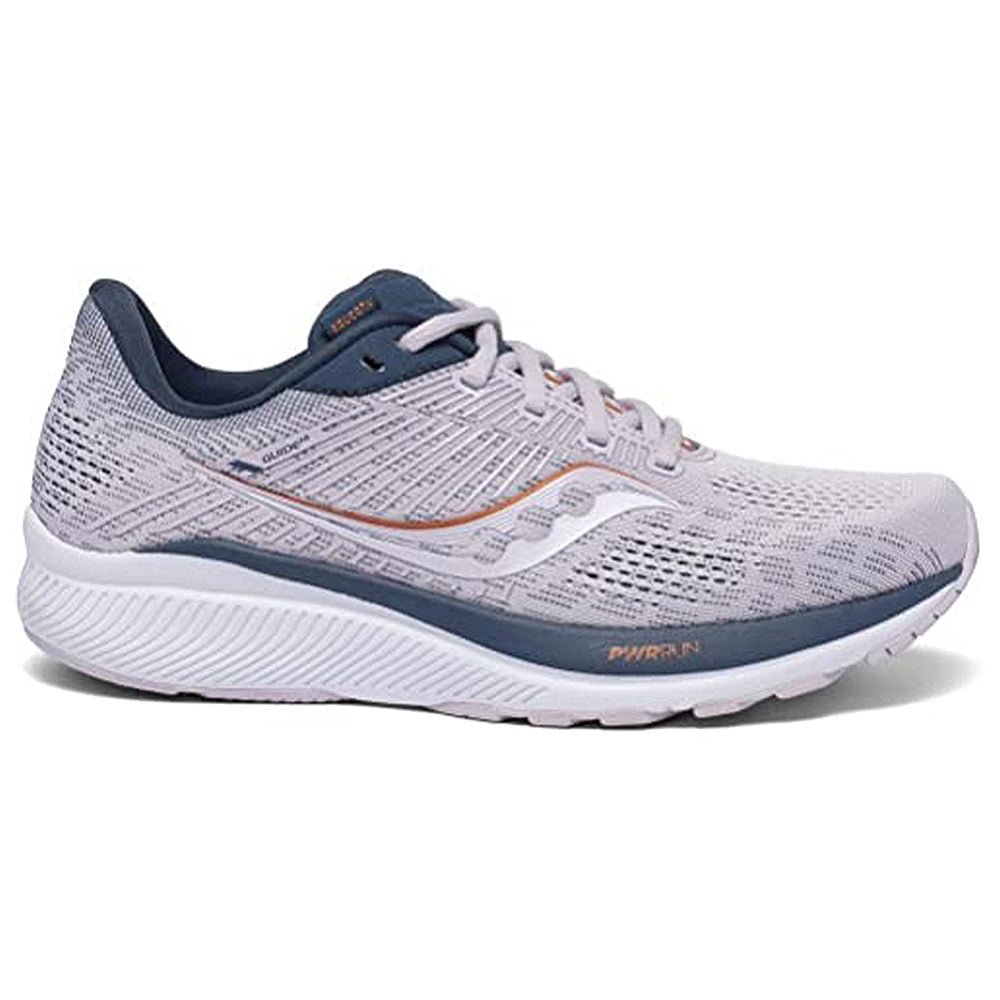 Saucony Guide 14 Running Shoe - Women's Lilac/Navy Shoe Deals Outlet