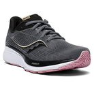 Saucony Guide 14 Running Shoe - Women's Charcoal/Rose Shoe Deals Outlet
