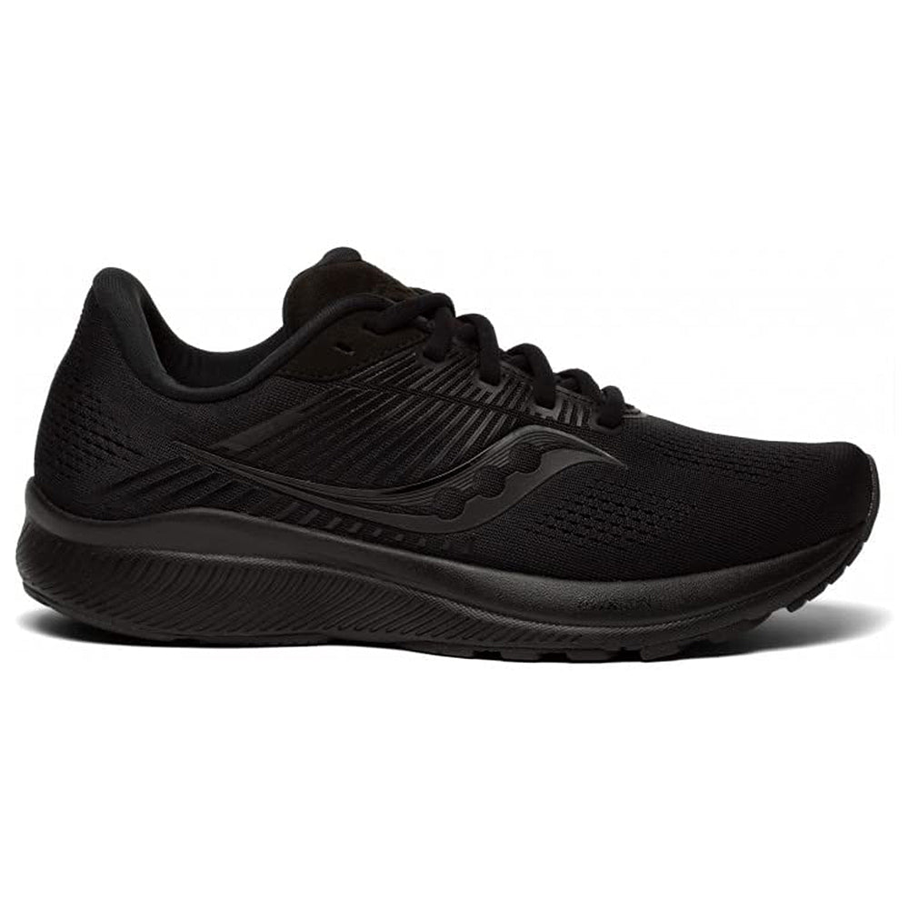 Saucony Guide 14 Running Shoe - Women's Black/Black/Black Shoe Deals Outlet