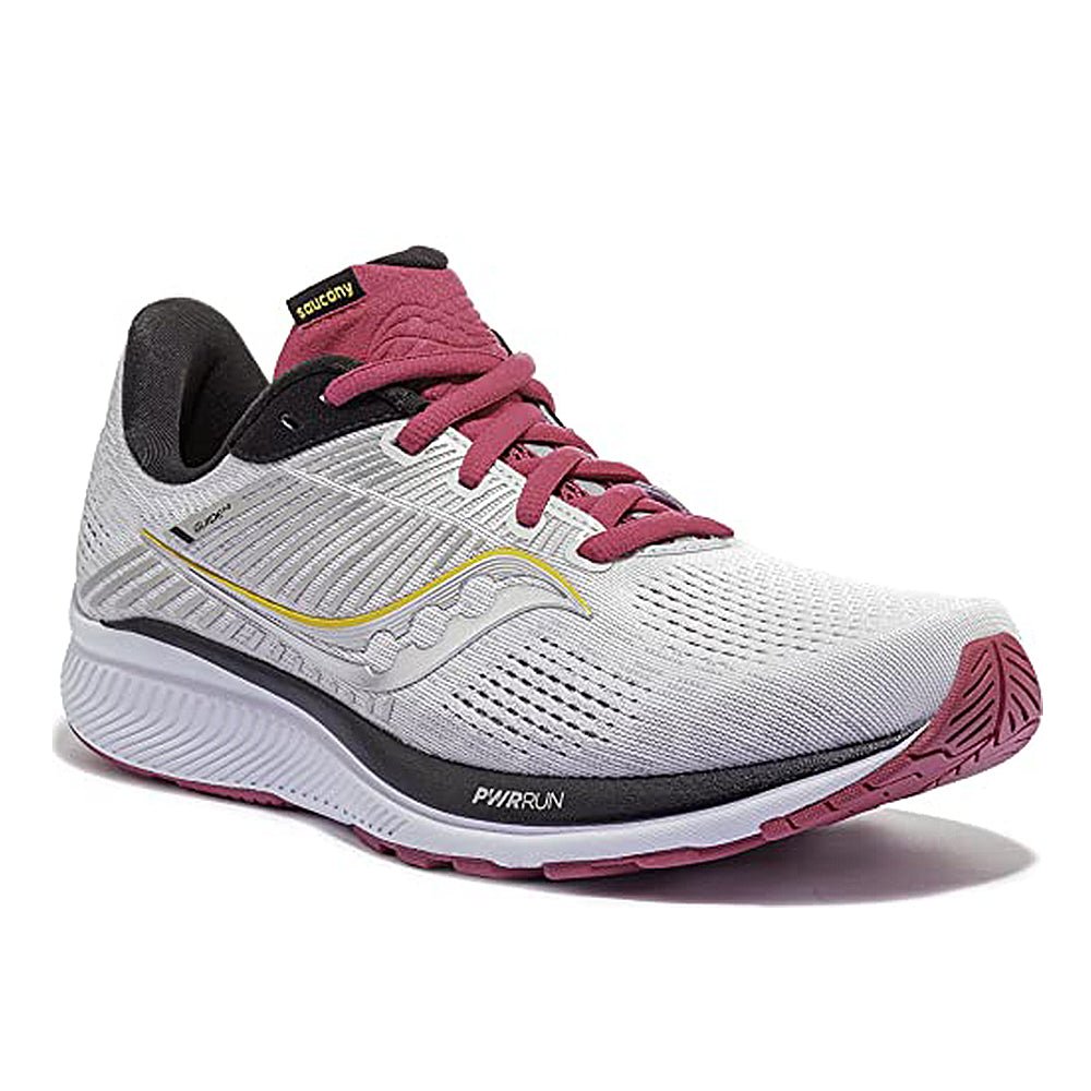 Saucony Guide 14 Running Shoe - Women's Alloy/Cherry Shoe Deals Outlet