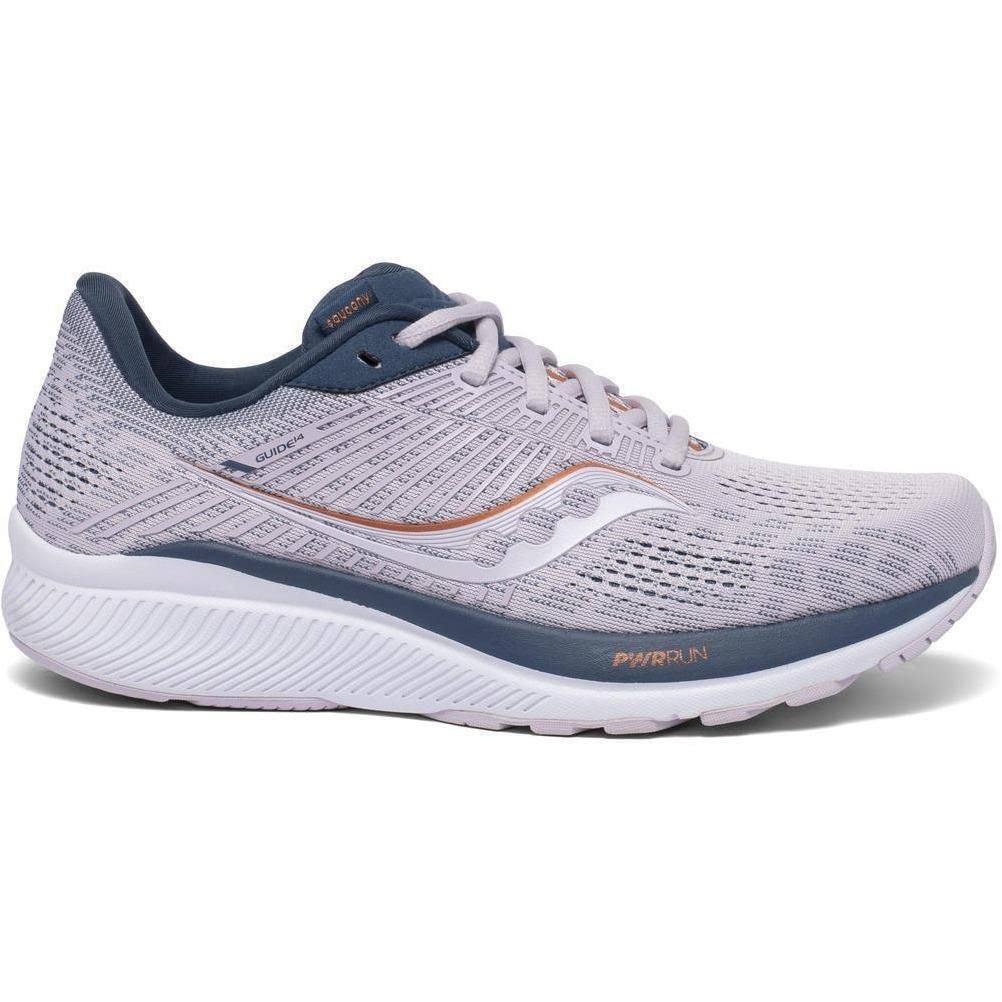 Saucony Guide 14 - Women's Lilac/Navy Shoe Deals Outlet