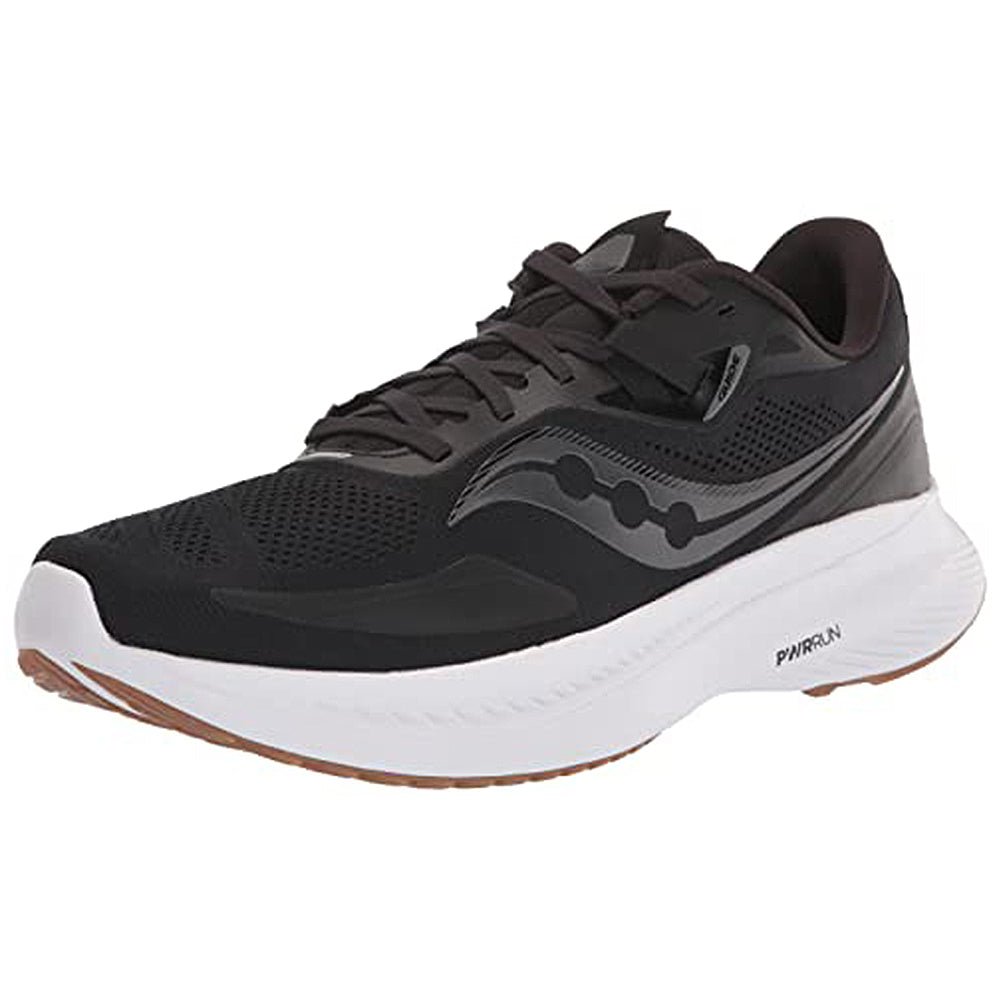Saucony Guide 15 - Men's Black/Gum Shoe Deals Outlet