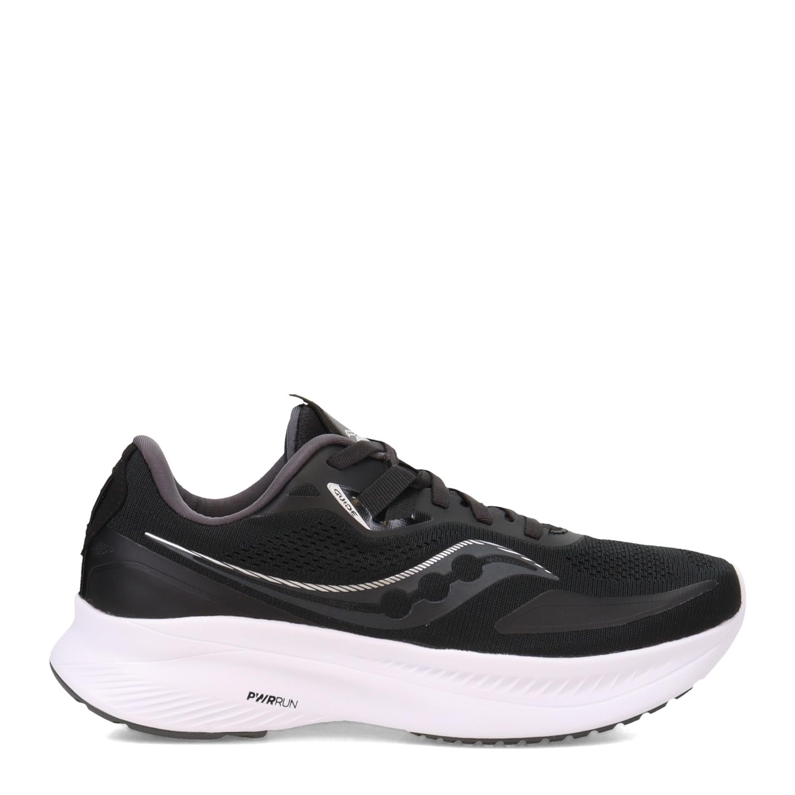 Saucony Guide 15 - Men's Black/White Shoe Deals Outlet