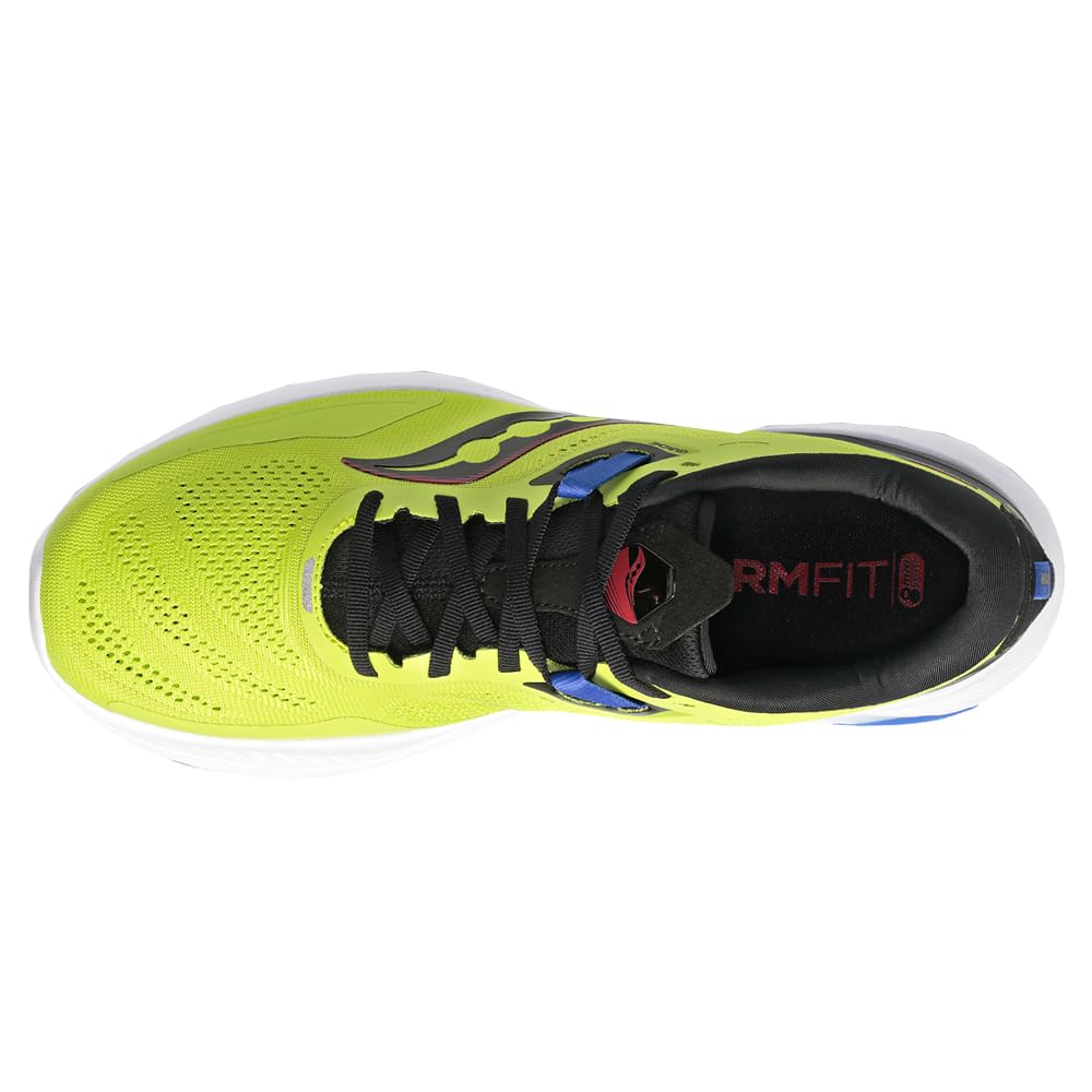 Saucony Guide 15 - Men's Acid/Blue Raz Shoe Deals Outlet
