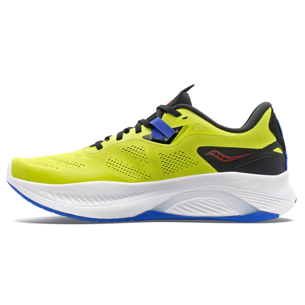 Saucony Guide 15 - Men's Acid/Blue Raz Shoe Deals Outlet