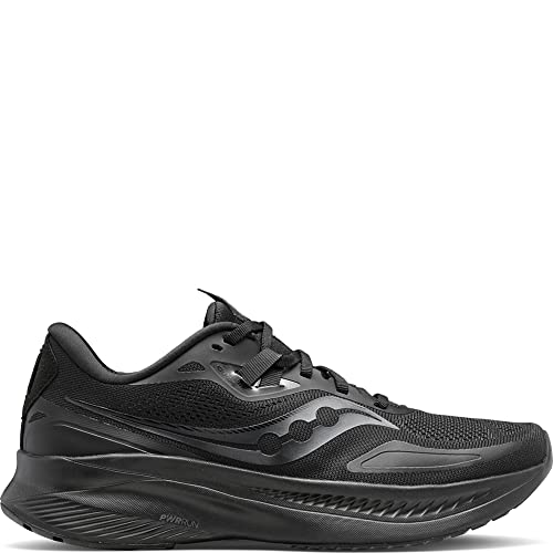 Saucony Guide 15 - Men's Black/Black/Black Shoe Deals Outlet