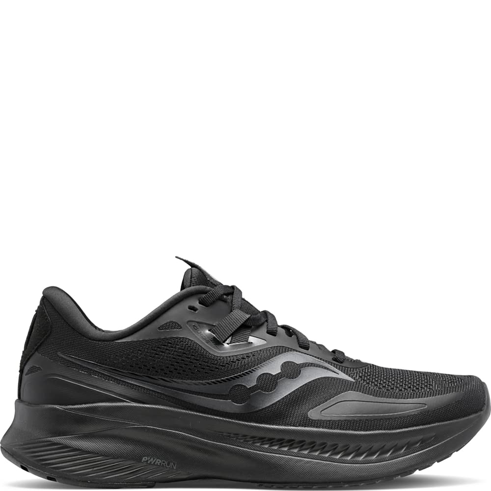 Saucony Guide 15 - Men's Black/Black/Black Shoe Deals Outlet