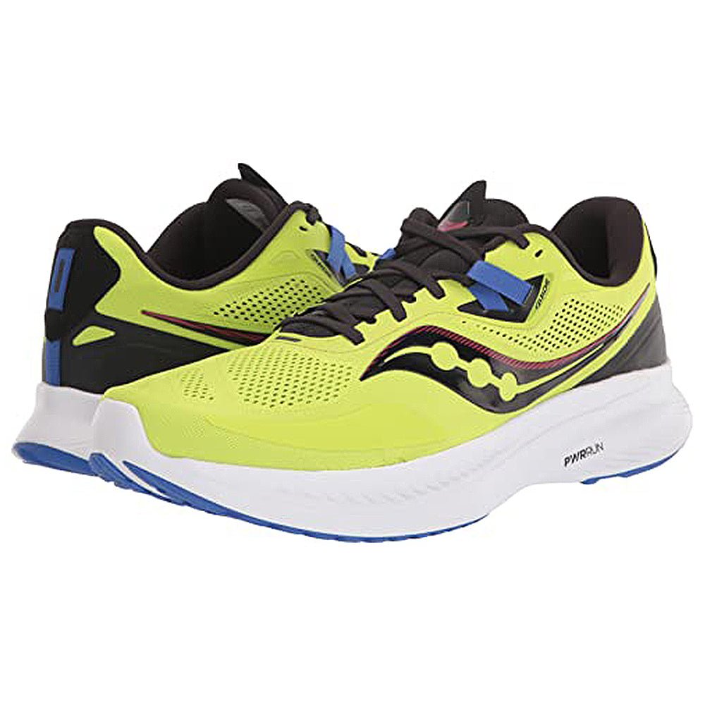 Saucony Guide 15 Running Shoe - Men's Acid/Blue Raz Shoe Deals Outlet