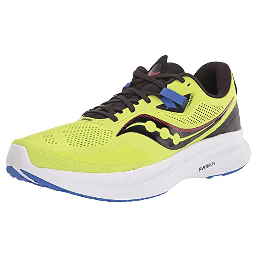 Saucony Guide 15 Running Shoe - Men's Acid/Blue Raz Shoe Deals Outlet