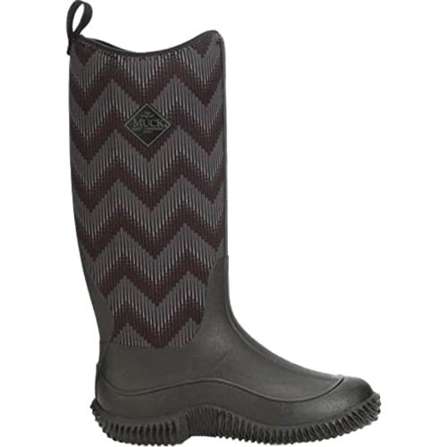 The Original Muck Boot Company Hale - Women's Black/Black Chevron Shoe Deals Outlet