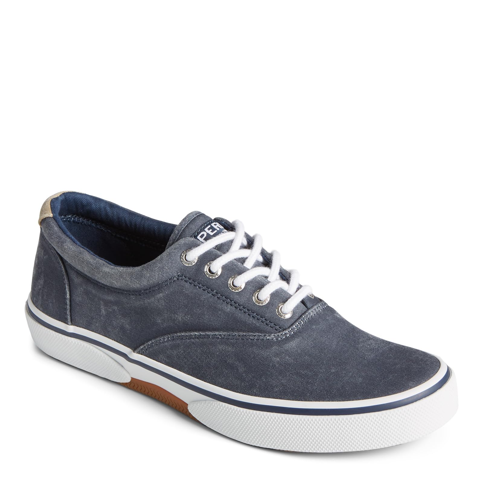 Sperry Halyard CVO - Men's Navy Twill Shoe Deals Outlet
