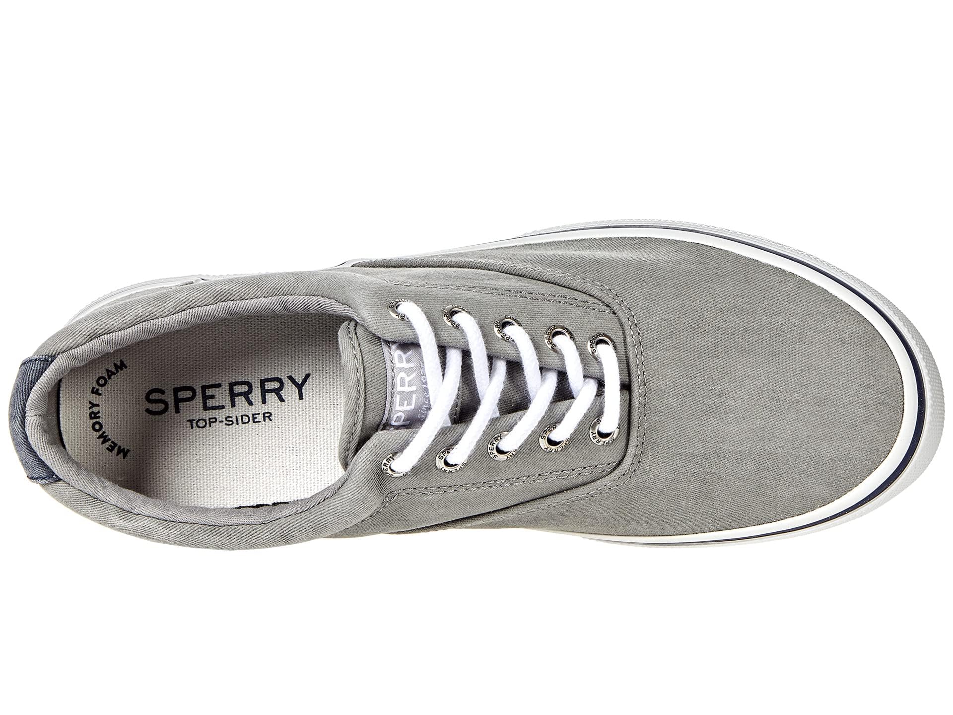 Sperry HALYARD CVO - Men's GREY Shoe Deals Outlet