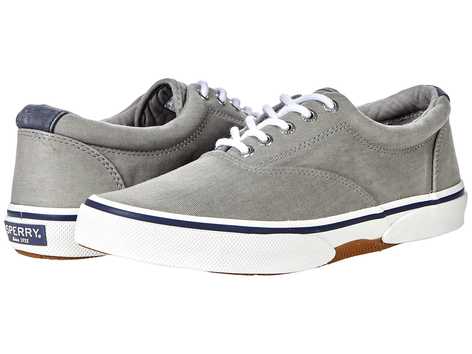 Sperry HALYARD CVO - Men's GREY Shoe Deals Outlet