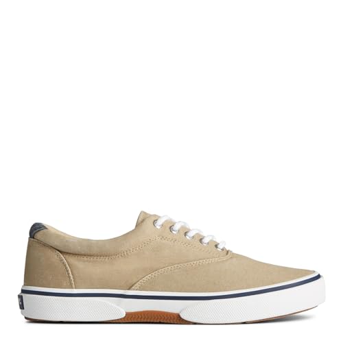 Sperry Halyard CVO Sneaker - Men's Khaki Shoe Deals Outlet