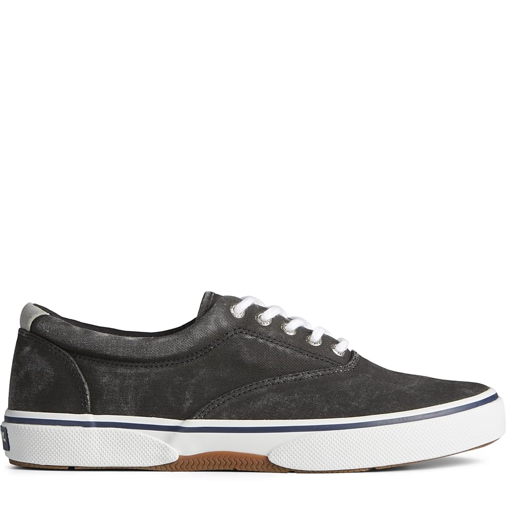 Sperry Halyard CVO Sneaker - Men's Black Shoe Deals Outlet