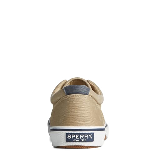 Sperry Halyard CVO Sneaker - Men's Khaki Shoe Deals Outlet