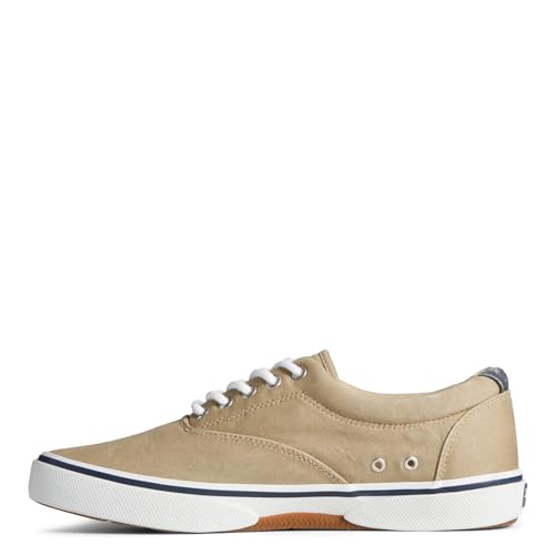 Sperry Halyard CVO Sneaker - Men's Khaki Shoe Deals Outlet