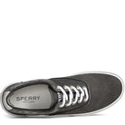 Sperry Halyard CVO Sneaker - Men's Black Twill Shoe Deals Outlet