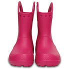 Crocs Handle It Rain Boot - Kids Candy Pink Shoe Deals Outlet