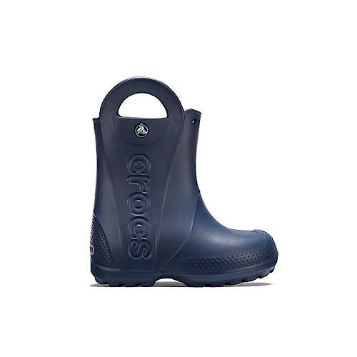 Crocs Handle It Rain Boot - Kids Navy Shoe Deals Outlet