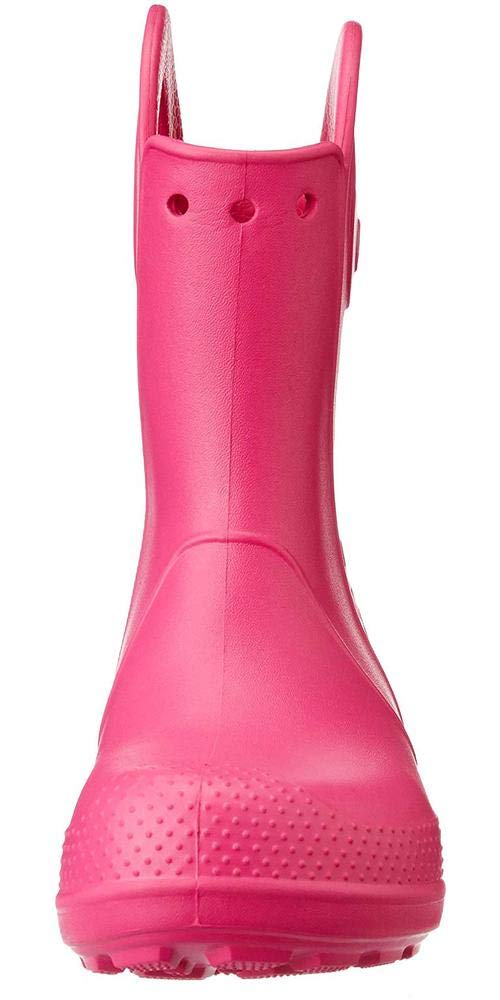 Crocs Handle It Rain Boot - Kids Candy Pink Shoe Deals Outlet