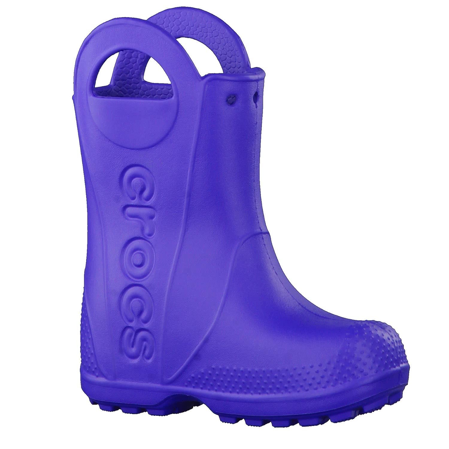 Crocs Handle It Rain Boot - Kids Candy Pink Shoe Deals Outlet