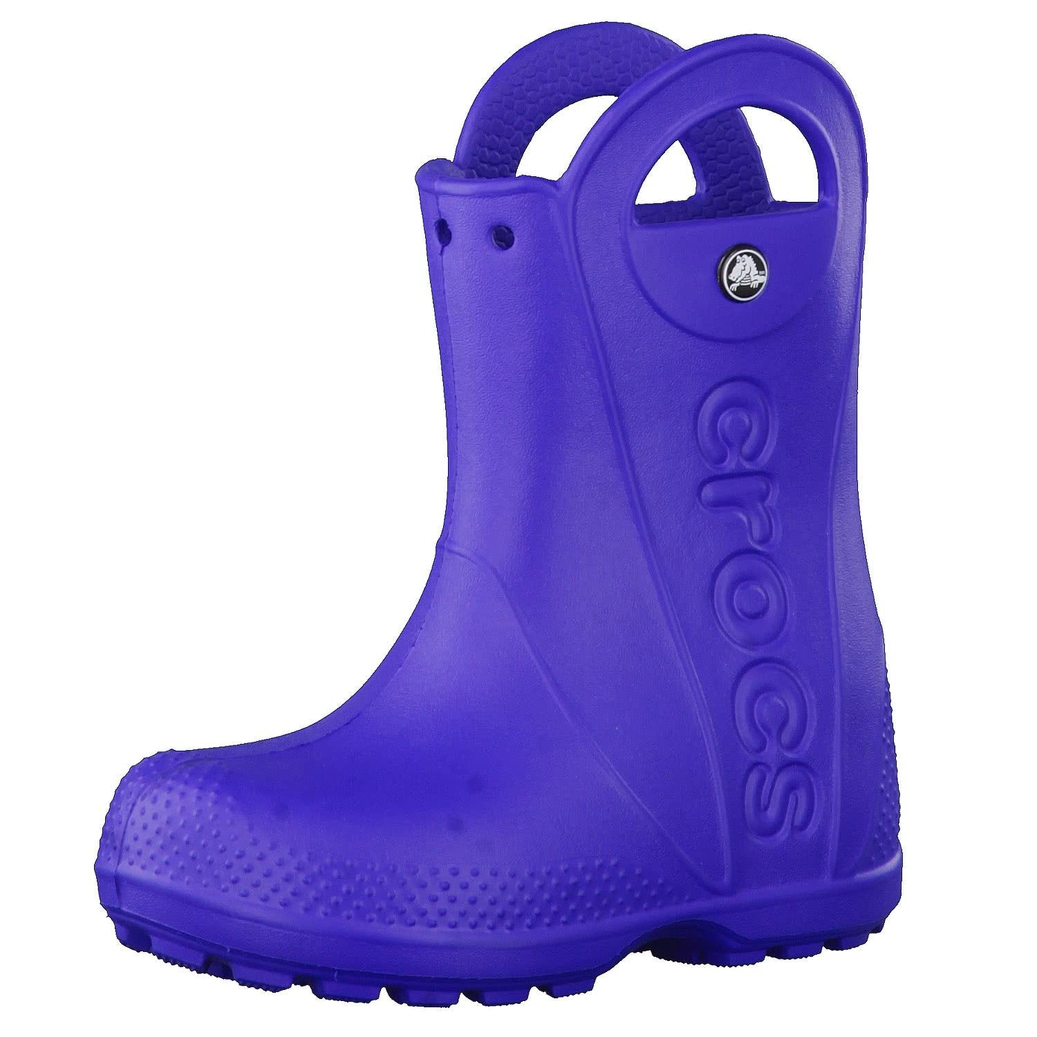 Crocs Handle It Rain Boot - Kids Candy Pink Shoe Deals Outlet