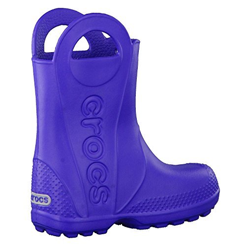 Crocs Handle It Rain Boot - Kids Candy Pink Shoe Deals Outlet