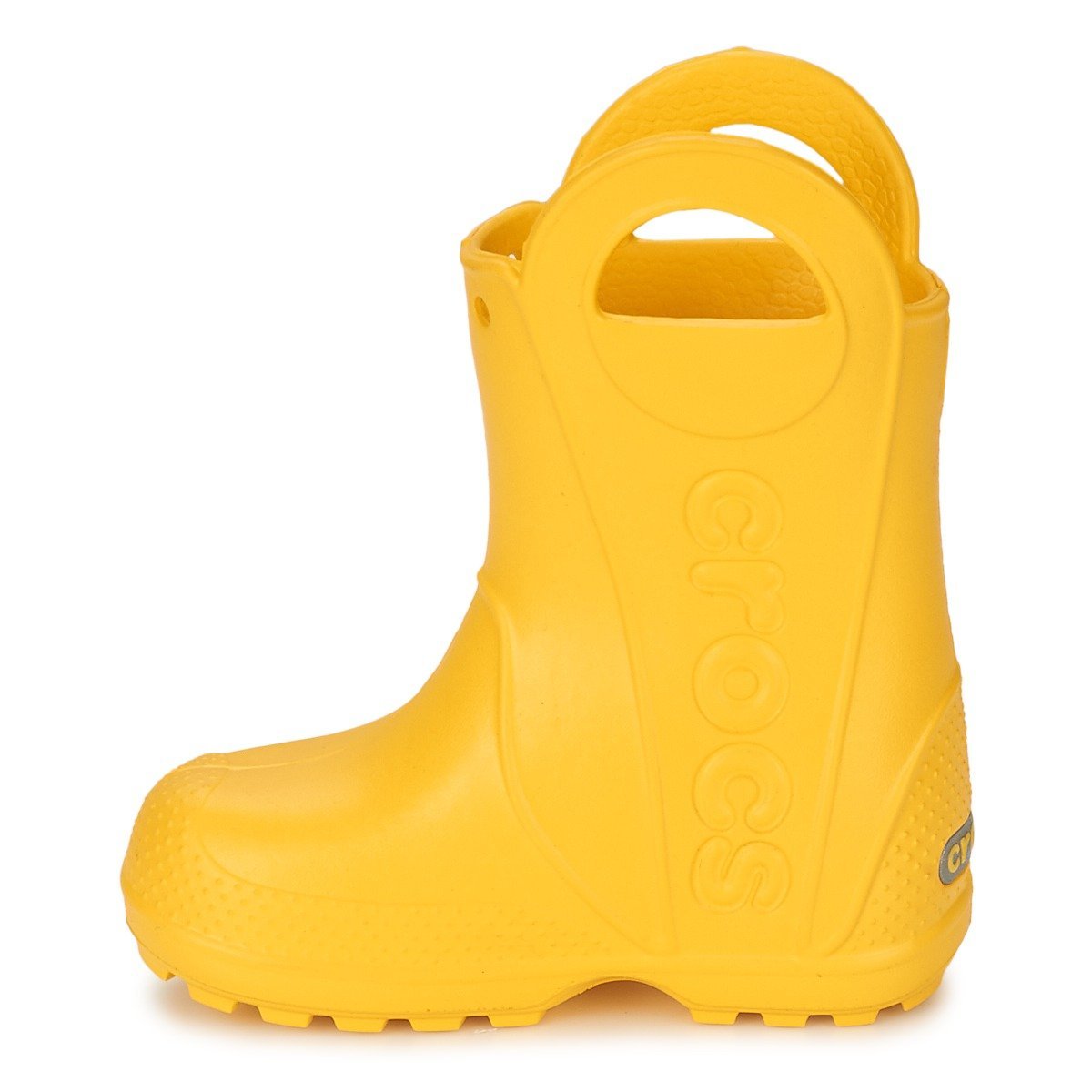Crocs Handle It Rain Boot - Kids Yellow Shoe Deals Outlet