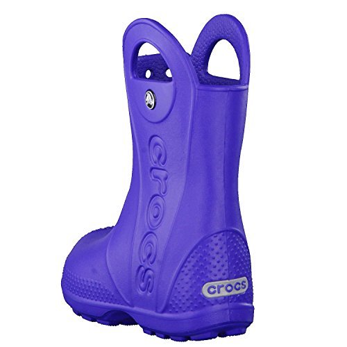 Crocs Handle It Rain Boot - Kids Candy Pink Shoe Deals Outlet