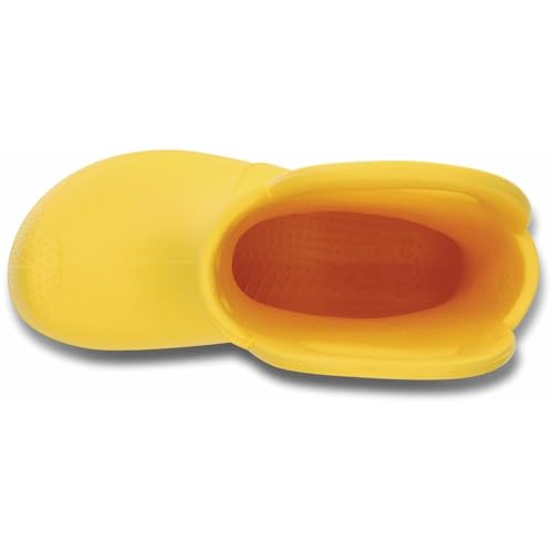 Crocs Handle It Rain Boot - Kids Yellow Shoe Deals Outlet