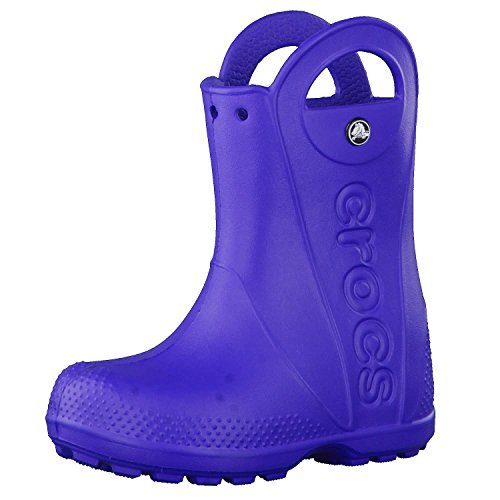 Crocs Handle It Rain Boot - Kids Candy Pink Shoe Deals Outlet