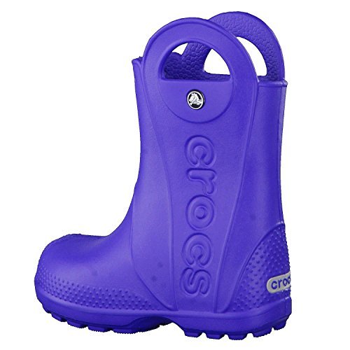 Crocs Handle It Rain Boot - Kids Candy Pink Shoe Deals Outlet