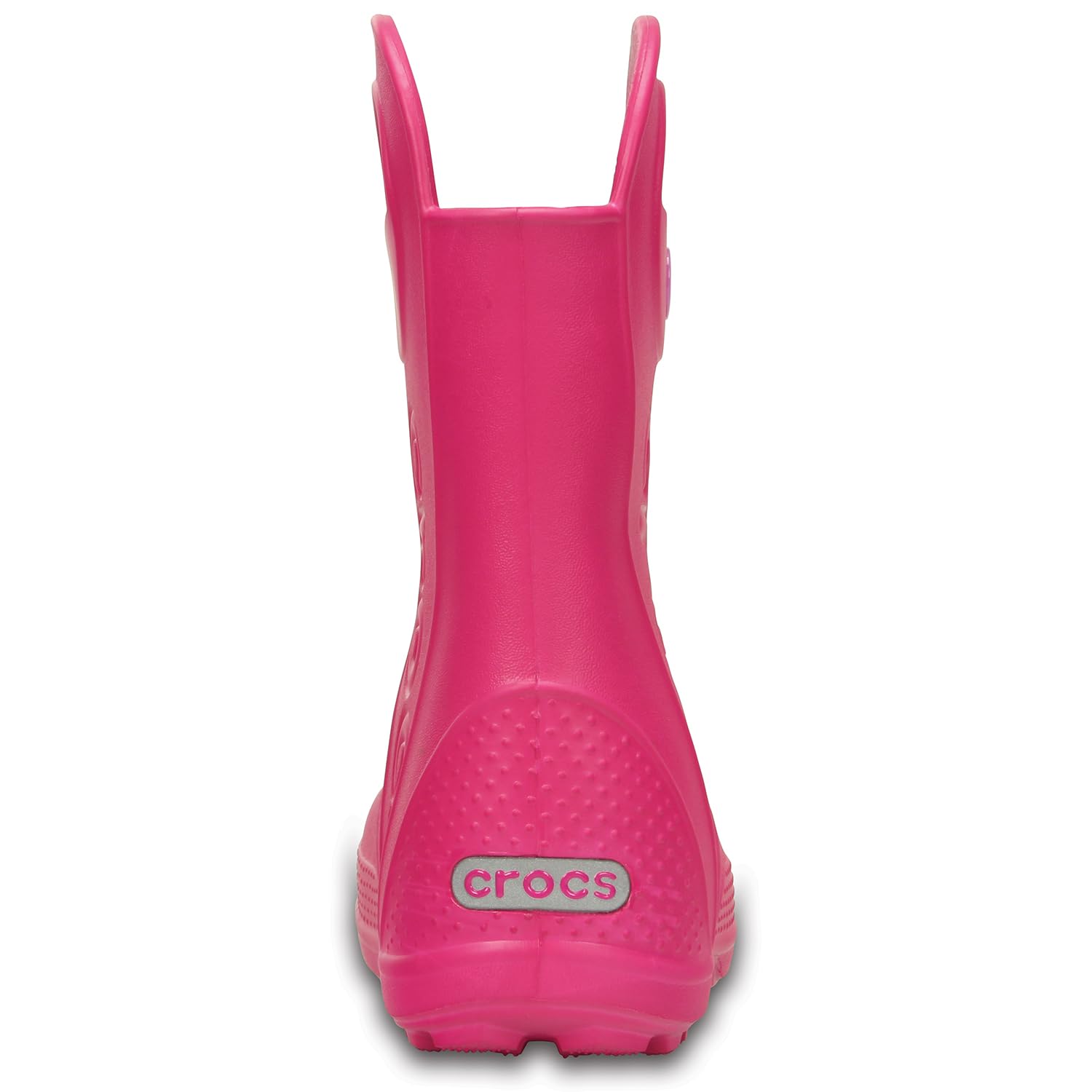 Crocs Handle It Rain Boot - Kids Candy Pink Shoe Deals Outlet