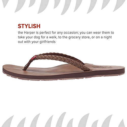 Flojos Harper Flip - Flops - Women's Tobacco Shoe Deals Outlet
