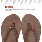 Flojos Harper Flip - Flops - Women's Tobacco Shoe Deals Outlet