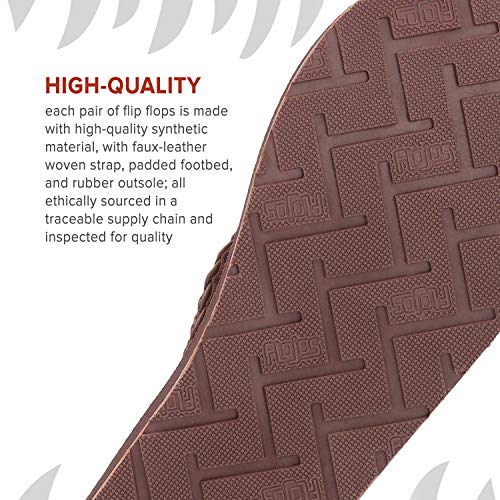 Flojos Harper Flip - Flops - Women's Tobacco Shoe Deals Outlet