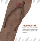 Flojos Harper Flip - Flops - Women's Tobacco Shoe Deals Outlet