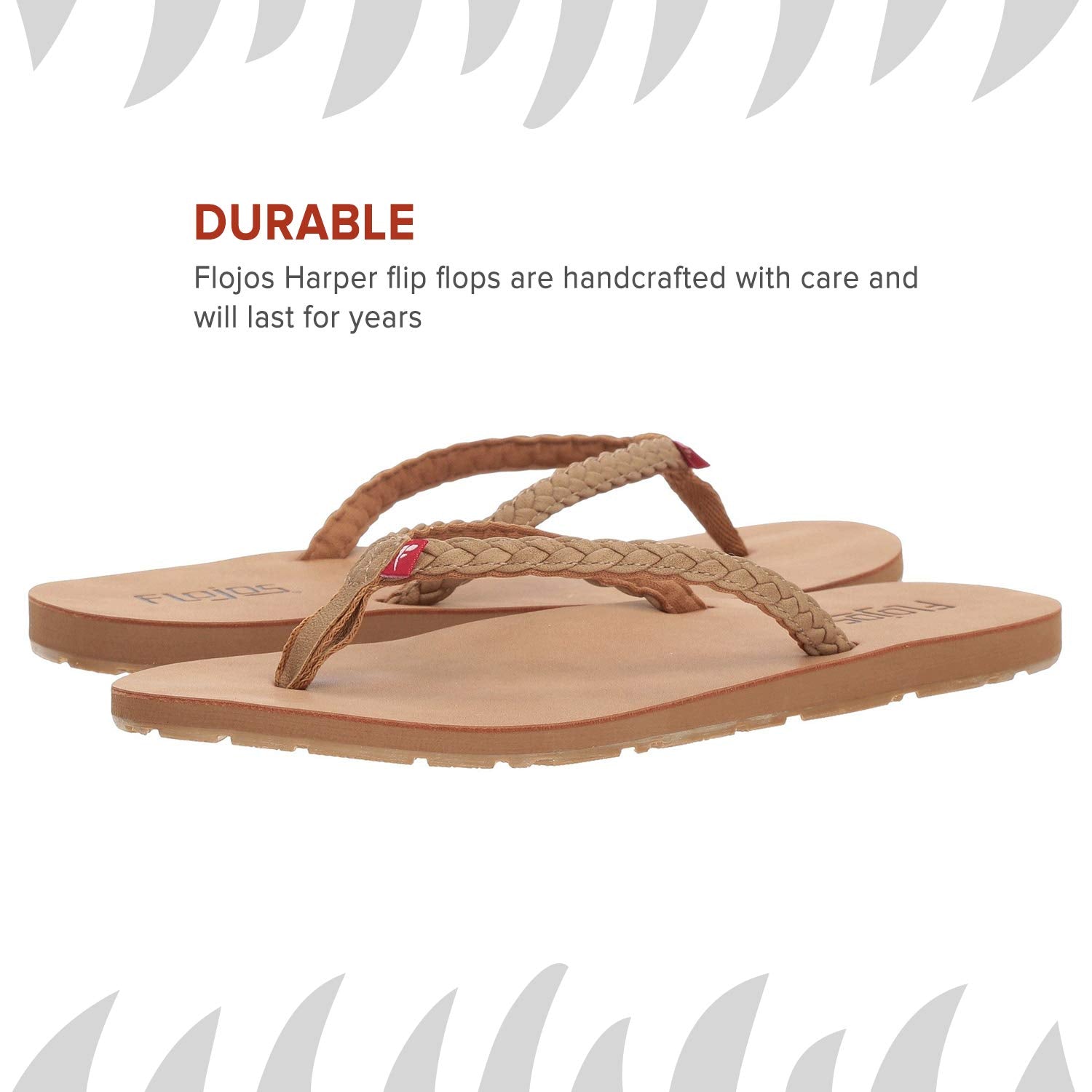 Flojos Harper Flip - Flops - Women's Tan Shoe Deals Outlet
