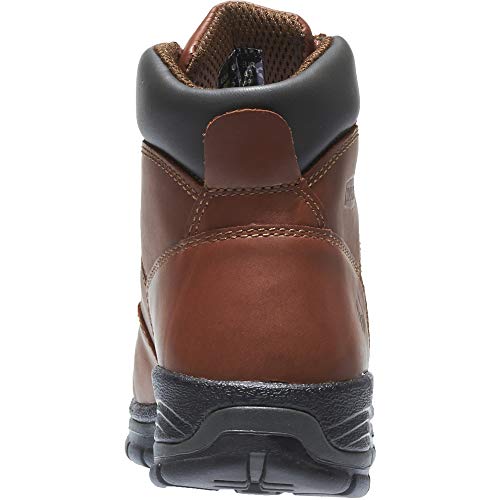 Wolverine Harrison 6 - Inch Lace - Up Work Boot - Men's Brown Shoe Deals Outlet