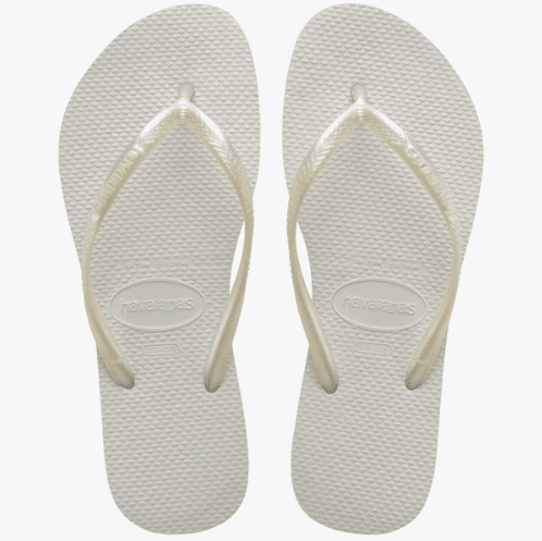 Havaianas Slim Sandals White 6 M 7890732316226 Shoe Deals Outlet