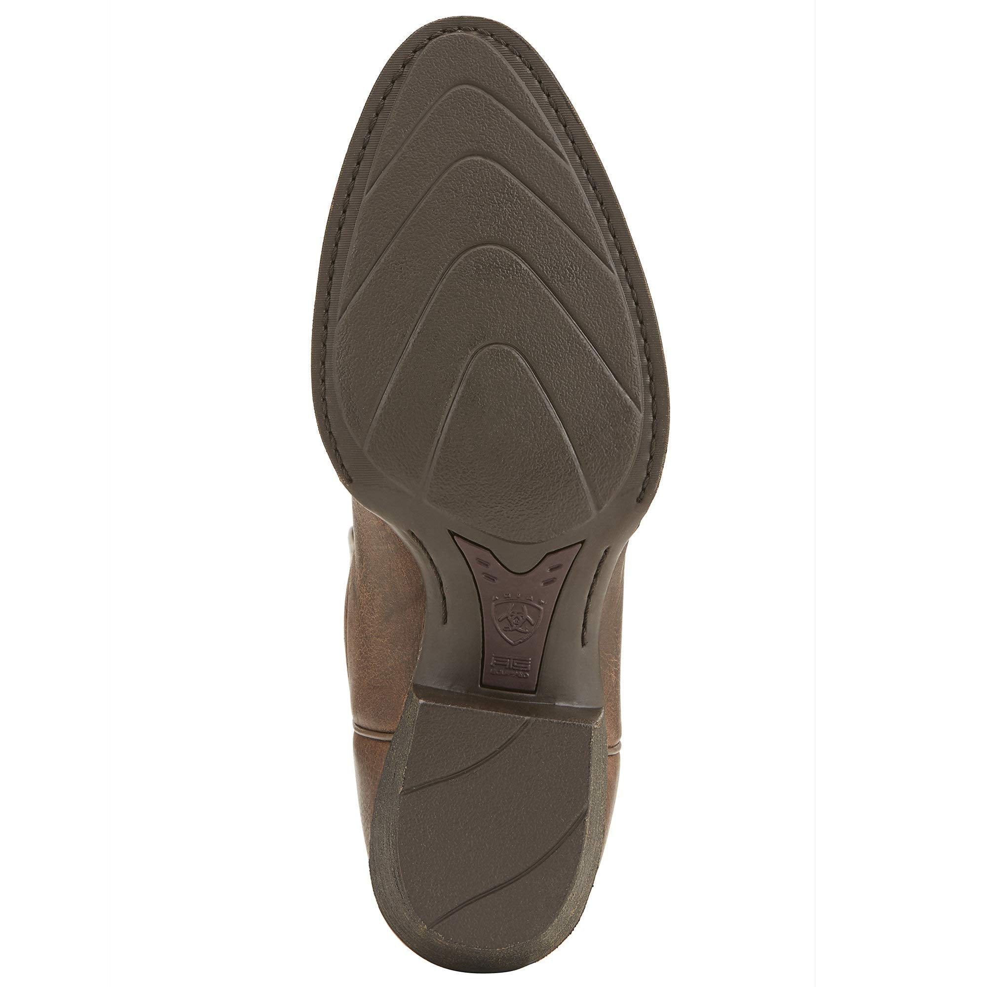 Ariat Heritage Western Cowboy R - Toe Boots - Men's Distressed Brown Shoe Deals Outlet
