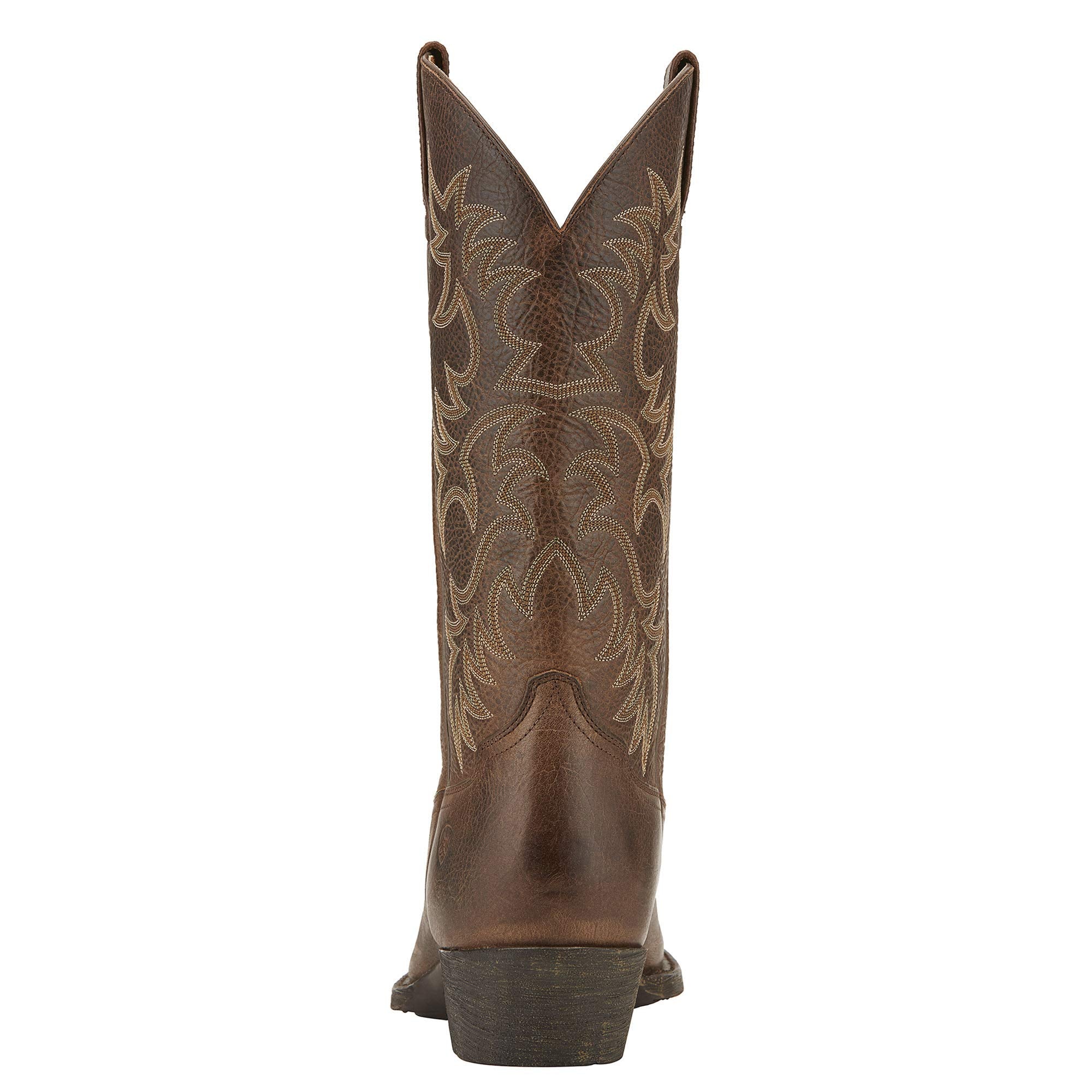 Ariat Heritage Western Cowboy R - Toe Boots - Men's Distressed Brown Shoe Deals Outlet