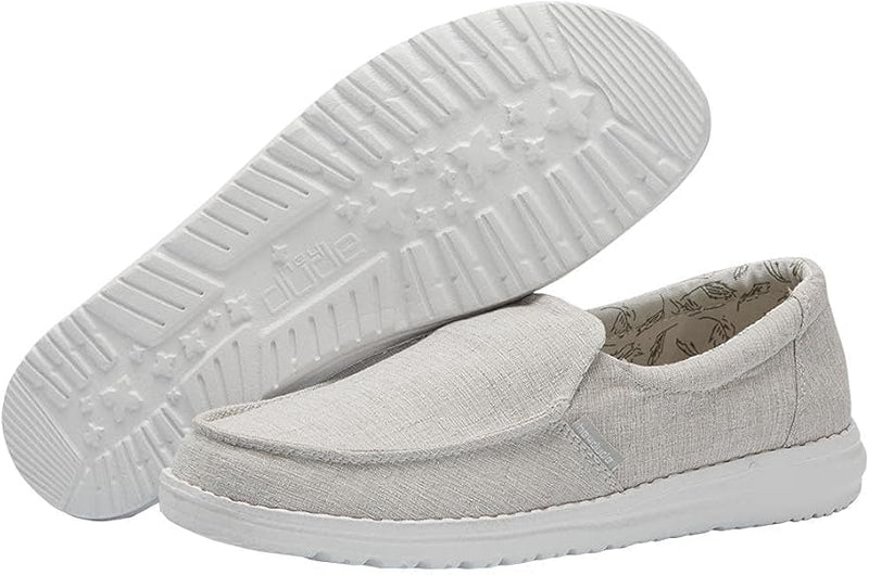 Hey Dude Wendy Chambray Grey 6 M 8057960753134 Shoe Deals Outlet