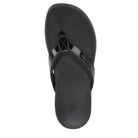 VIONIC High Tide Sandal - Women's Black Patent Shoe Deals Outlet
