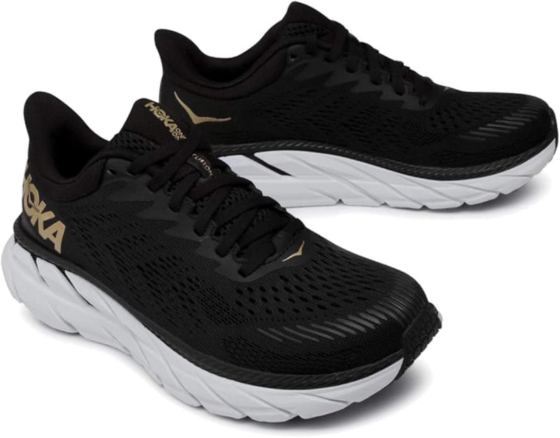 Hoka Clifton 7 Black / Bronze 6.5 M 192410923984 Shoe Deals Outlet